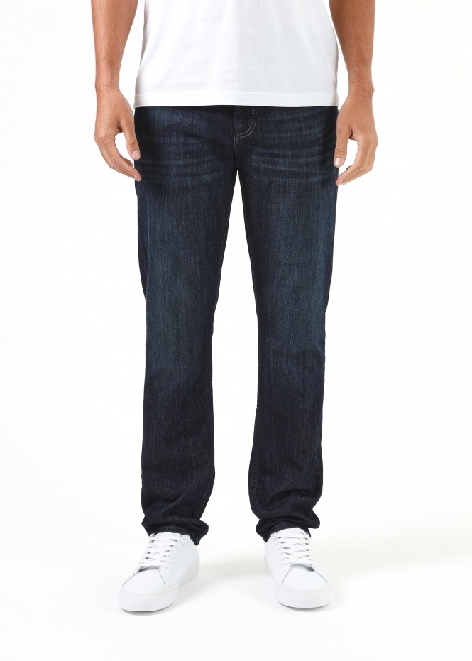 Mens Slimmy Jeans In Gregale Dark Blue