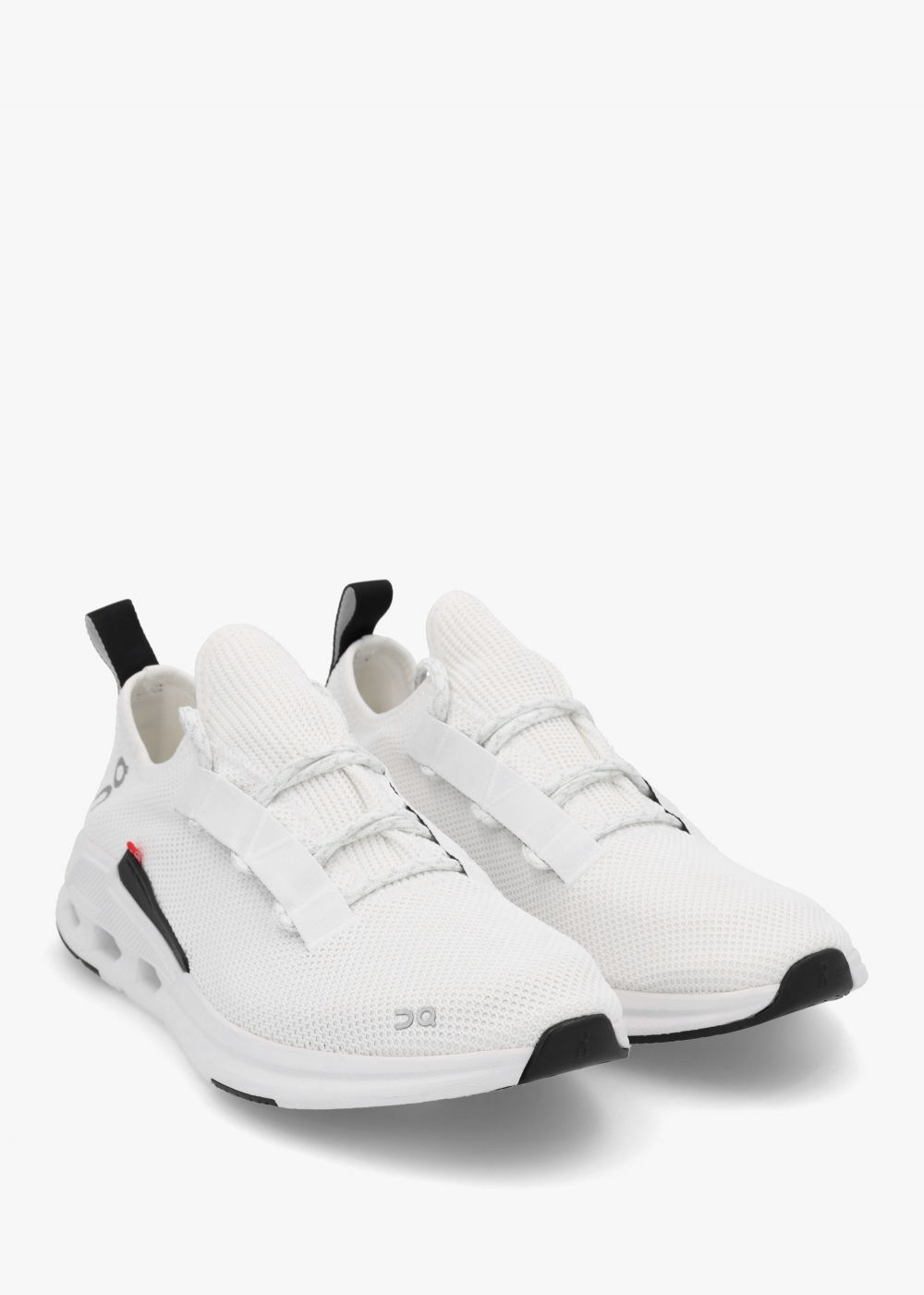 On Running Mens Cloudeasy Trainers In Undyed White Black display picture 2