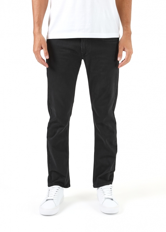 Mens Grover Straight Jeans In Nearly Black