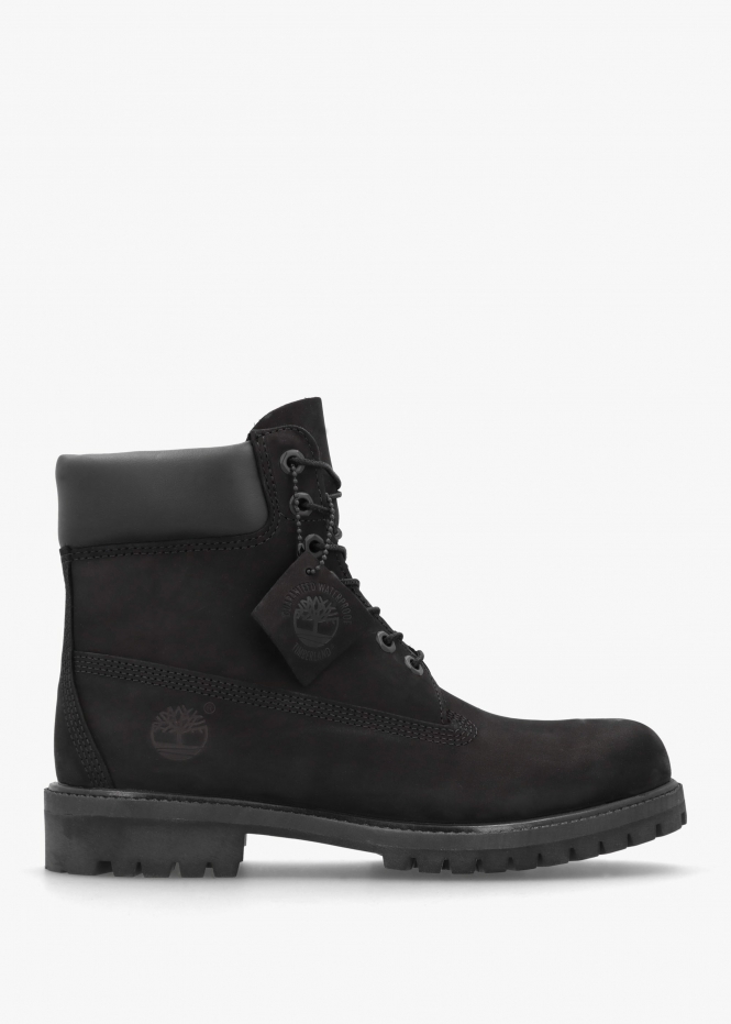 Mens Premium 6 Inch Waterproof Boots In Black